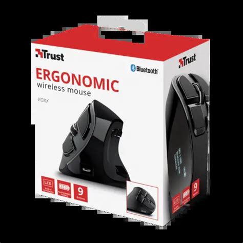 Trust 23731 Voxx Ergonomic 2400DPI Şarjlı Kablosuz Mouse - incehesap.com