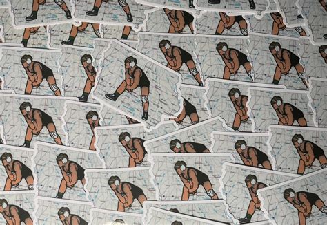 Wrestling Stickers-5 Stickers/order - Etsy