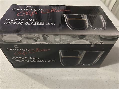 Crofton Double Wall Thermo Glasses Pc Furniture Home Living