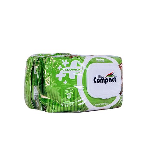 Makroclick Ultra Compact Baby Wet Wipe 72sx3