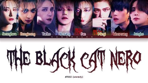 Vostfr Ateez The Black Cat Nero Color Coded