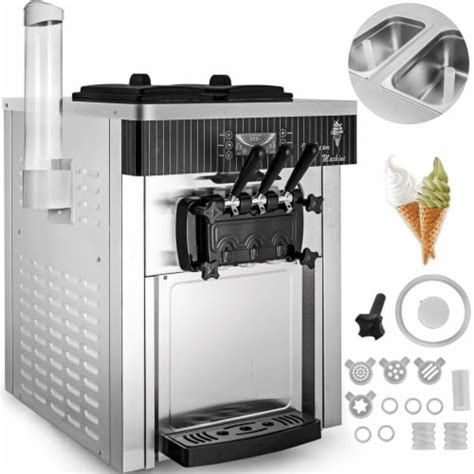 Commercial Countertop Frozen Soft Serve Ice Cream Maker Machine Mix