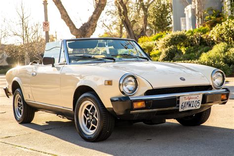 Fiat Spider For Sale On Bat Auctions Sold For On