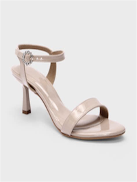 Buy 20Dresses Nude Coloured Embellished Buckle Open Toe Slim Heels Heels For Women 26089772