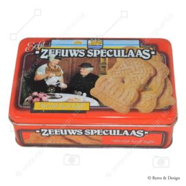 Vintage Blik Zeeuwse Speculaas Verkocht KENKO RETRO DESIGN