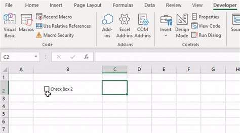 How To Insert A Checkbox In Excel