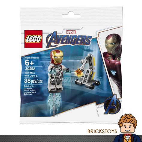 Lego Iron Man And Dum E Marvel Super Heroes