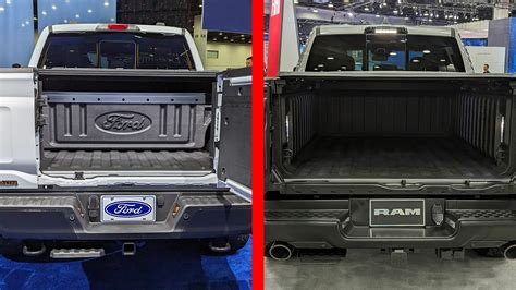 We Pit The New Ford F-150 Pro Access Tailgate Against Ram’s Multifunction Tailgate | Carscoops