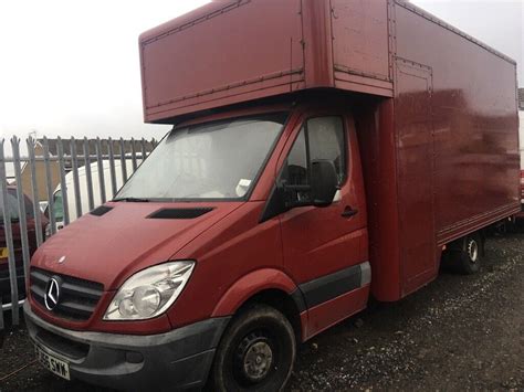 Mercedes Benz Sprinter Luton Box Van 2007 316 Cdi Lwb Spares Or Repairs