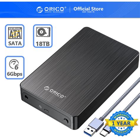 ORICO 3 5inch Hard Disk Casing HDD Enclosure Portable Hard Drive SATA