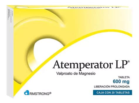 Atemperator Lp Mg Caja Tabletas Valproato De Magnesio Env O Gratis