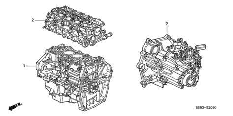 2003 Honda Civic Engine Parts Diagram