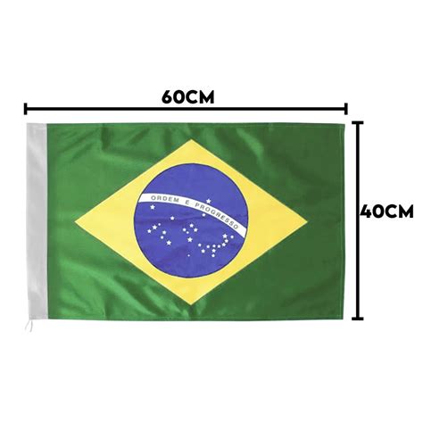 Bandeira Do Brasil Pequena Bember Cm X Cm Apollo Festas