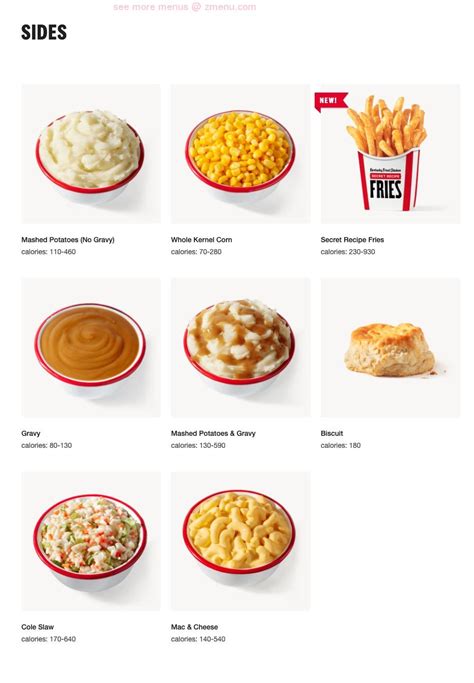 Online Menu of KFC Restaurant, Yeovil, United Kingdom, - Zmenu