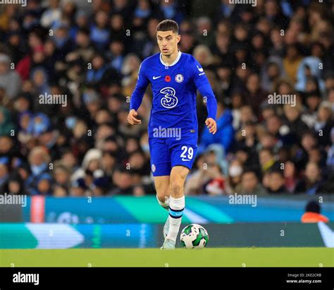 Kai Havertz 29 Of Chelsea Controls The Ball During The Carabao Cup