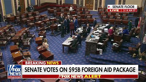 Senate Votes On 95 Billion Foreign Aid Package Fox News Video