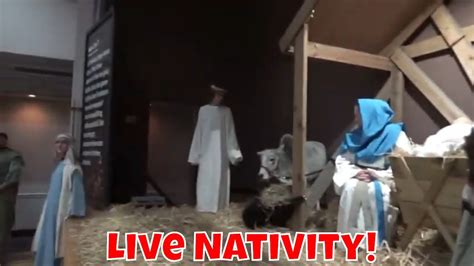 Live Nativity Scene At Grace Baptist Church ⭐ Youtube