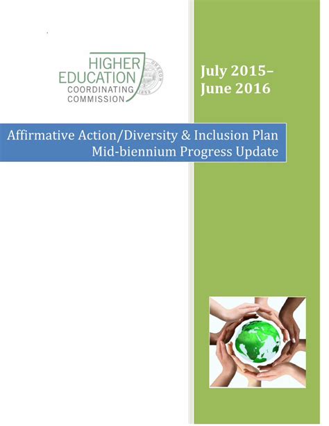 Pdf Affirmative Actiondiversity And Inclusion Plan Mid Affirmative