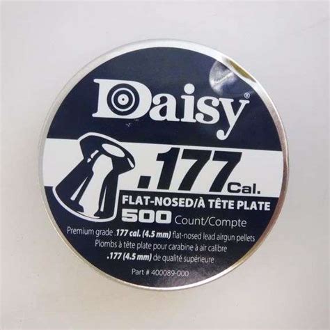 Daisy 177 Cal Flat Nosed Lead Airgun Pellets Dutch Goat