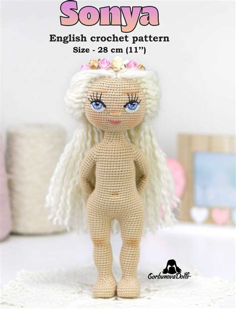 Amigurumi Crochet Doll Pattern Sonya The Doll Base Doll Artofit