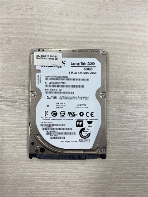 Seagate Laptop Thin Sshd Gb Inch Computers Tech Parts