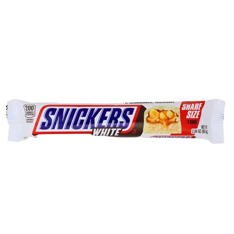 Snickers White Share Size - 2.84oz | Candy Funhouse US