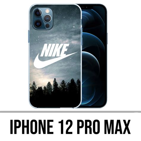 IPhone 12 Pro Max Case - Nike Logo Wood