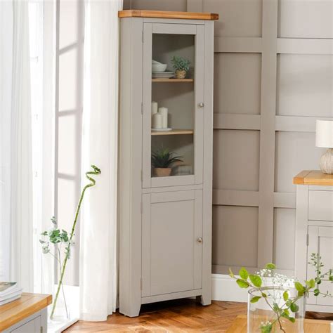 Tall Corner Cabinet With Glass Doors Glass Designs