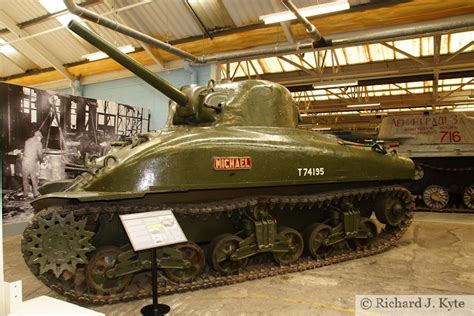 P66864 Sherman M4 A1 Tank Michael Bovington Tank Museum Dorset