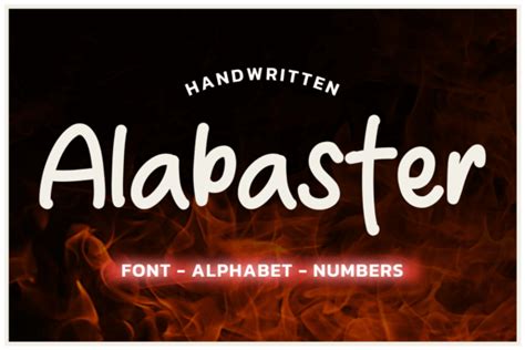 Alabaster Font Aplhabet Graphic By Fromporto Creative Fabrica