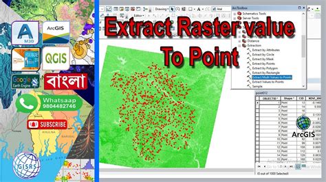 How To Extract Raster Values To Point In ArcGIS YouTube