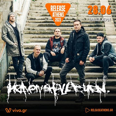 Οι Heaven Shall Burn στο Release Athens Festival 2023