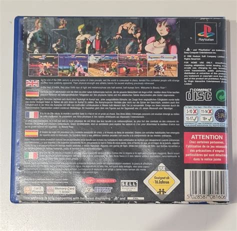 Ps1 Bloody Roar Playstation One Rare Vintage Fighting Game Disc Only Uk