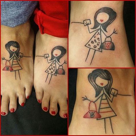 89 Heart Warming Sister Tattoos With Meanings Stayglam Sister Tattoos Cute Foot Tattoos