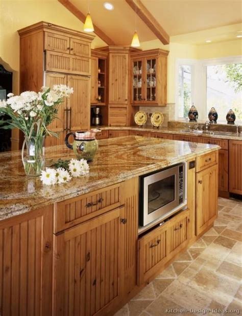 Country Kitchen Ideas With Oak Cabinets