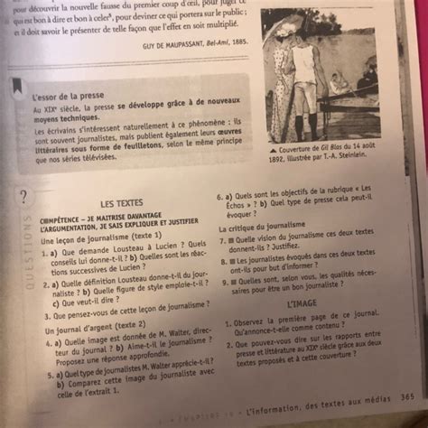 Quelquun Pourrait Maider Svp Sur Ces Questions Part Les Deux