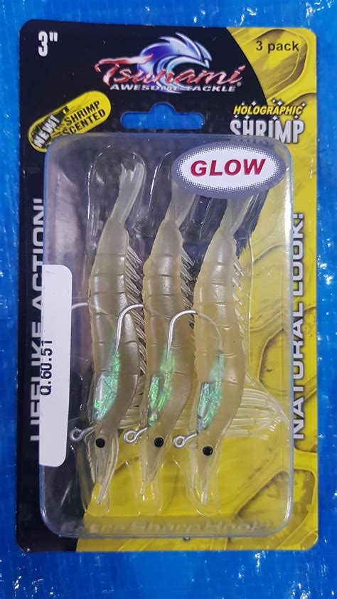 Se Uelo Plastico Para Pescar Tipo Camaron Glow Dismar Guatemala