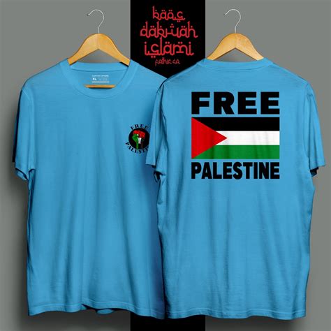 Jual Kaos Palestina Dakwah Islami Depan Belakang Viral Terbaru Kekinian