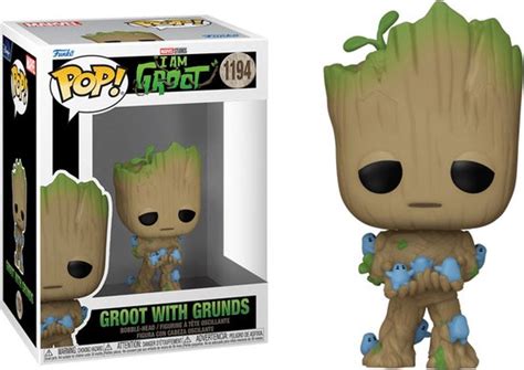 Funko Groot Met Grunds Funko Pop I Am Groot Figuur Bol