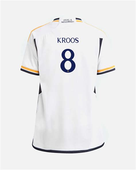 Camiseta 1ª Real Madrid 2023 2024 Kroos para Niño