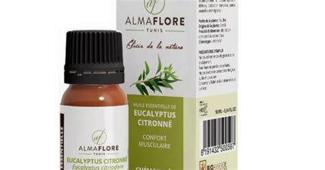 ALMAFLORE Huile Essentielle D Eucalyptus Citronne 10ML