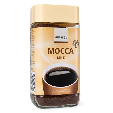 AMAROY löslicher Kaffee Mocca mild HOFER