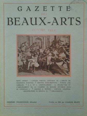 Gazette Des Beaux Arts Books Art Book Cover