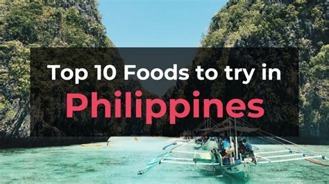 Top 10 Foods in Philippines to try - ForkHunter.com