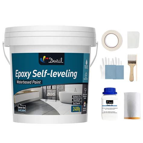 Dwil Tub Refinishing Kit Epoxy Bathtub Paint Tub Andtile Paint Self Leveling Tub