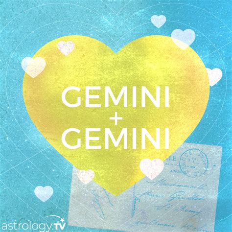 Gemini and Gemini Compatibility - astrology.TV