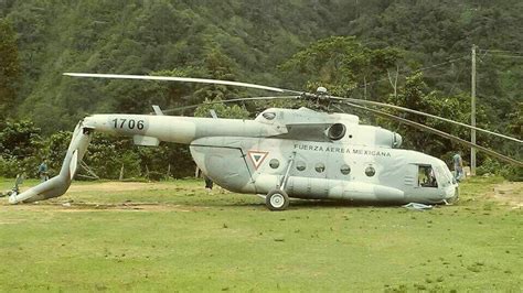 Se Desploma Un Helicóptero Mi 17 De La Fuerza Aérea Mexicana Noticias