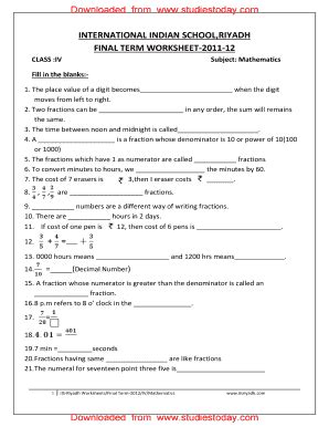 Th Class Maths Question Paper Pdf Fill Online Printable