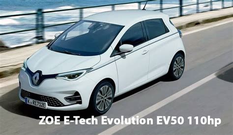 Elektroauto Renault Zoe E Tech Evolution Ev Hp Ist Ein Gern