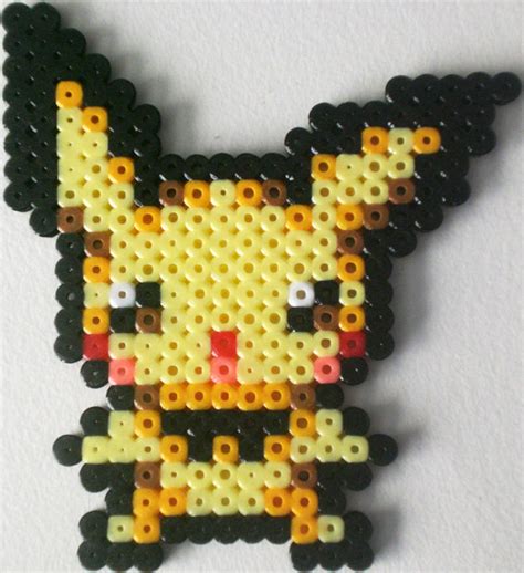 My Friends Perler Bead Pichu By Drrichtofen456 On Deviantart